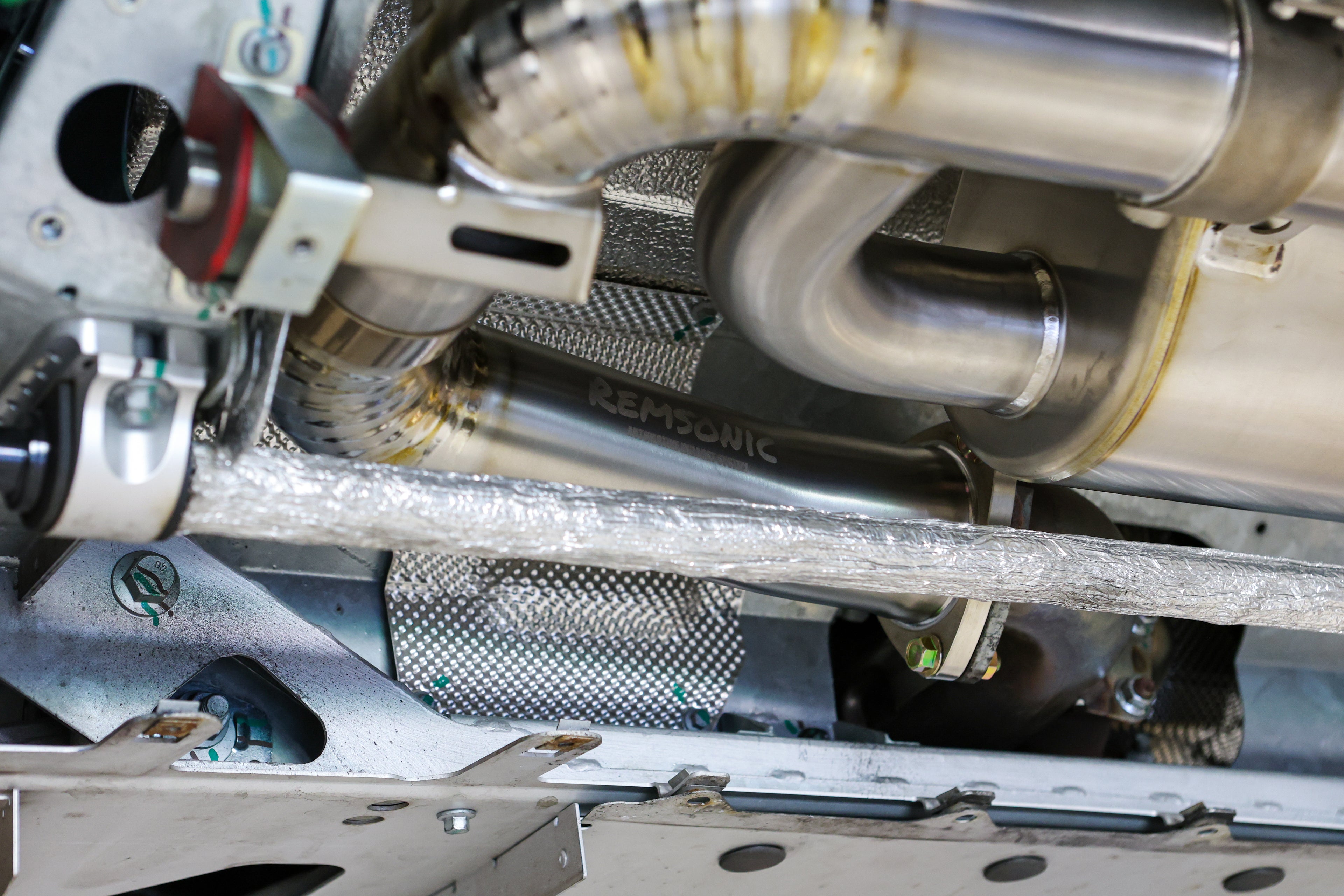 TITANIUM BYPASS PIPE - 2022+ LOTUS EMIRA V6 3.5L