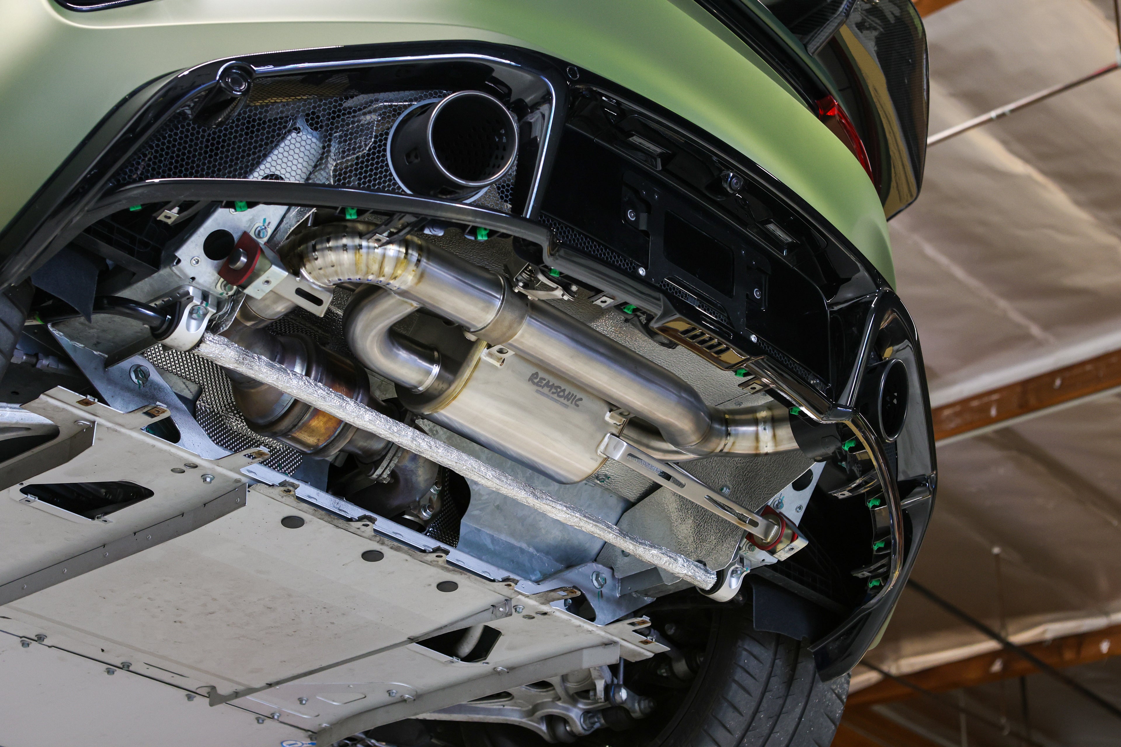 TITANIUM CATBACK EXHAUST - 2022+ LOTUS EMIRA V6 3.5L