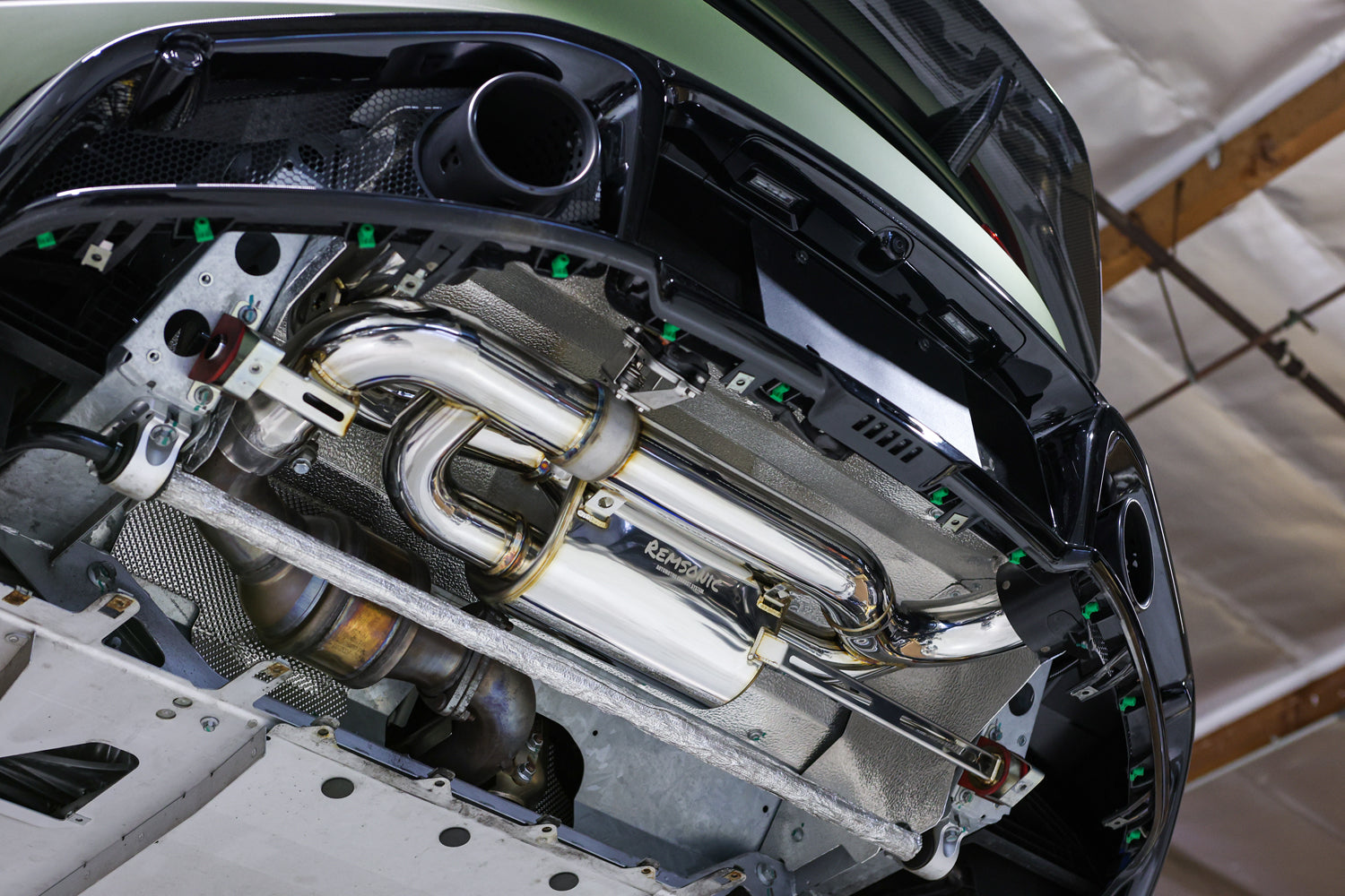 STAINLESS STEEL CATBACK EXHAUST - 2022+ LOTUS EMIRA V6 3.5L